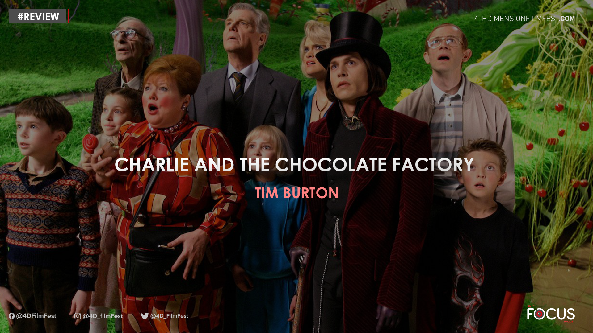 Review | Charlie and the chocolate factory – Tim Burton