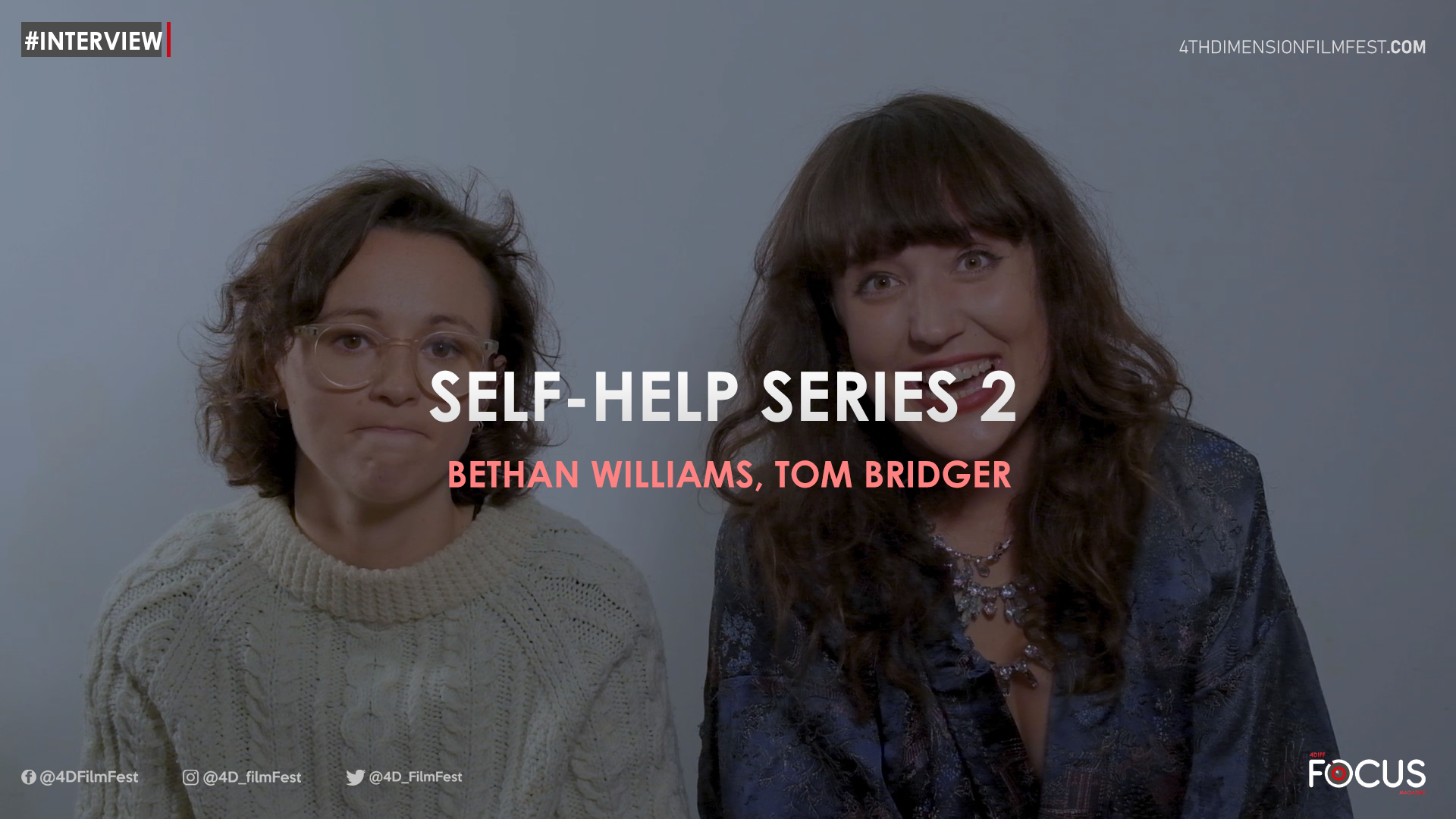 Interview | Self-Help Series 2 – Bethan Williams, Tom Bridger