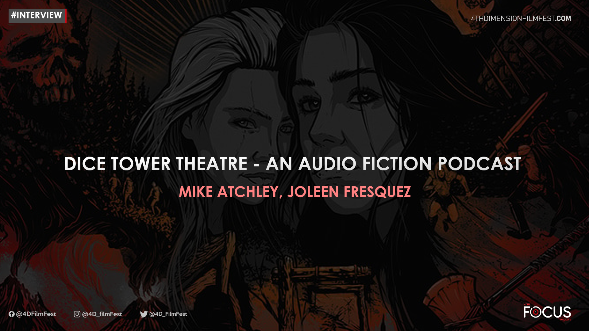 Interview | Dice Tower Theatre – An audio fiction podcast – Mike Atchley, Joleen Fresquez