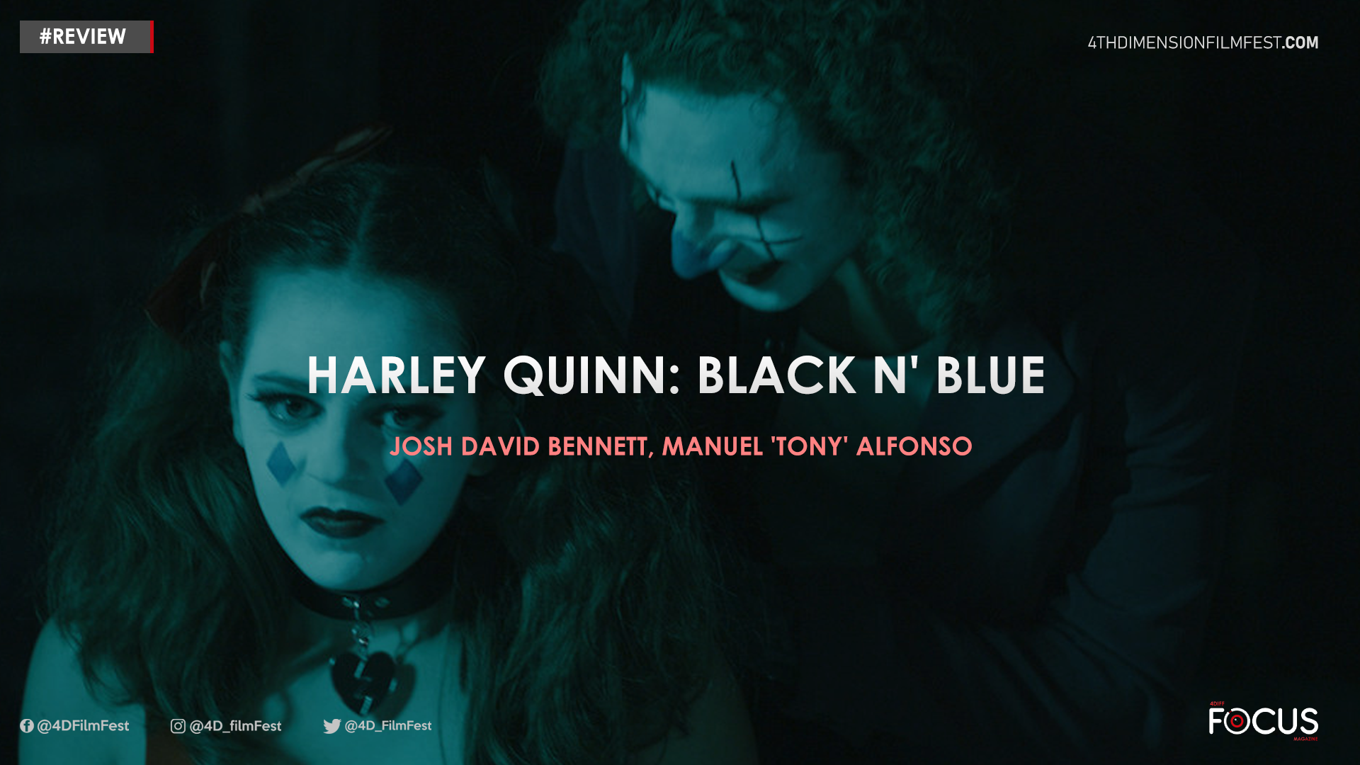 Harley Quinn Black N' Blue